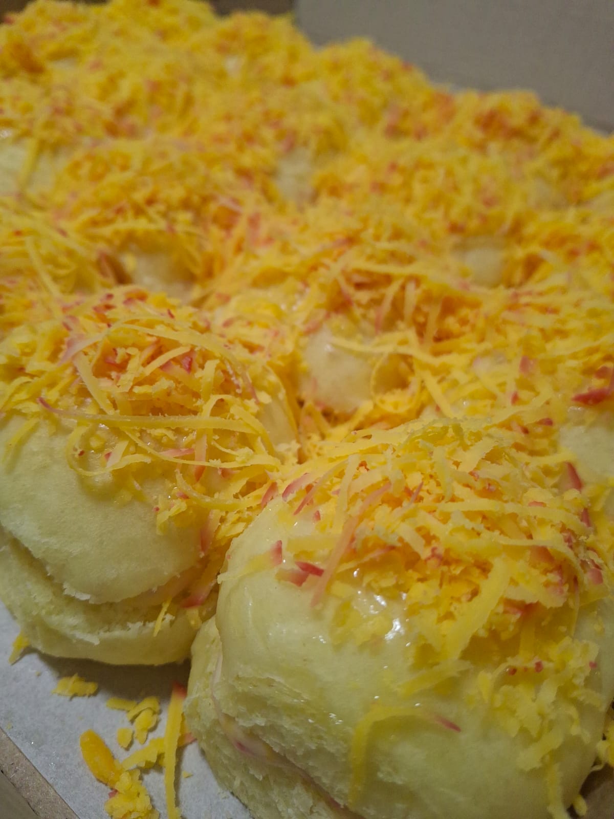 Pãezinhos Delícia de queijo reino na caixa
